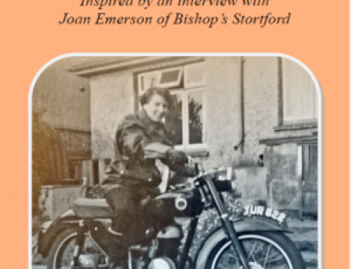 Lady on a Motorbike – Inspired by an interview with Joan Emerson of Bishop’s Stortford