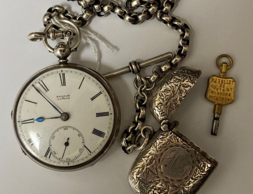 Object of the Month – Benson pocket watch and Zelley winding key